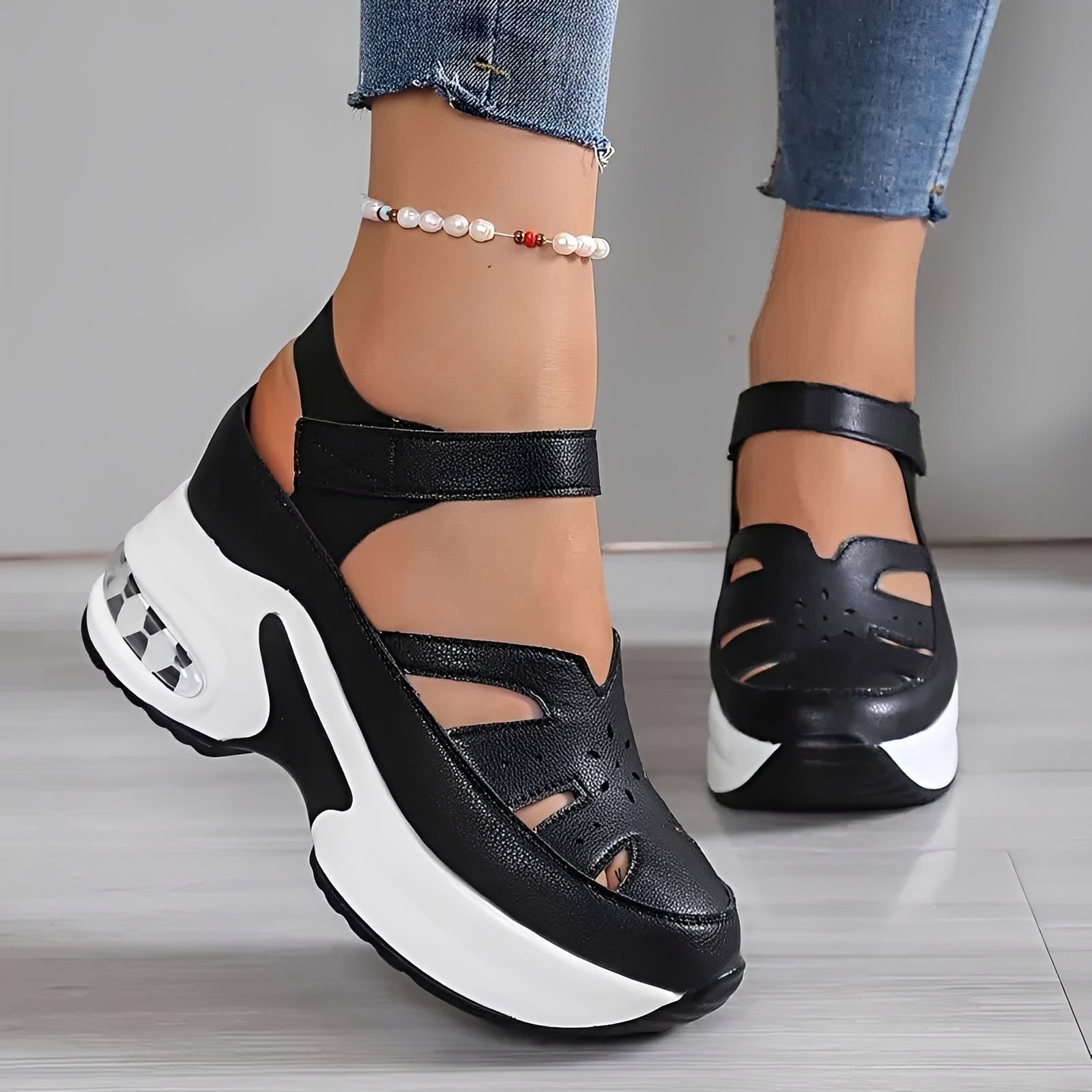 Tahlia - Stilvolle Keilsandalen