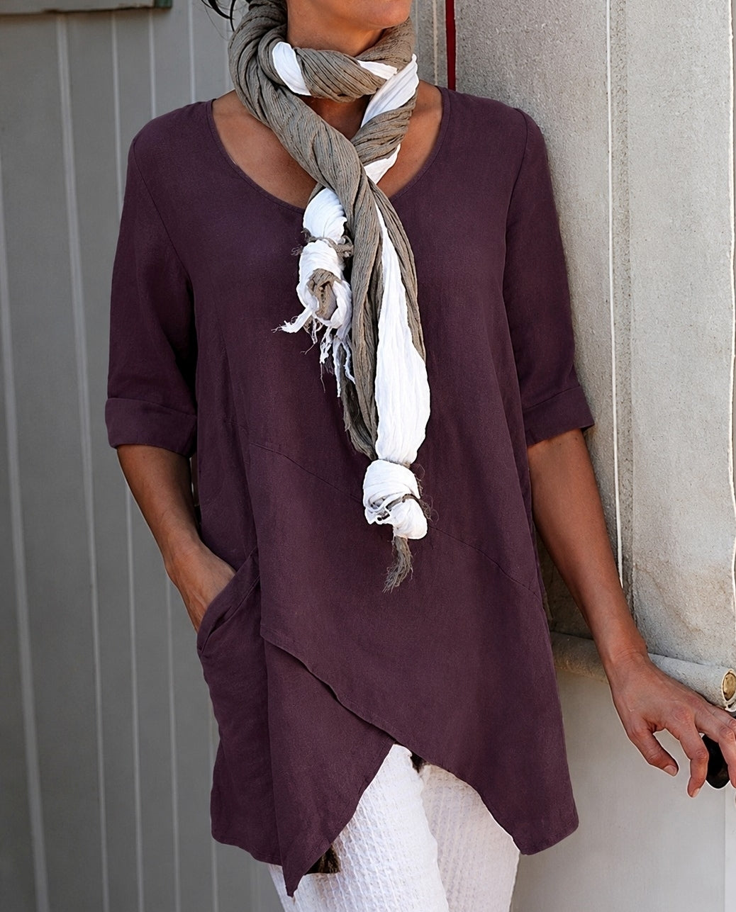Chanelle - Komfortables Weites Top