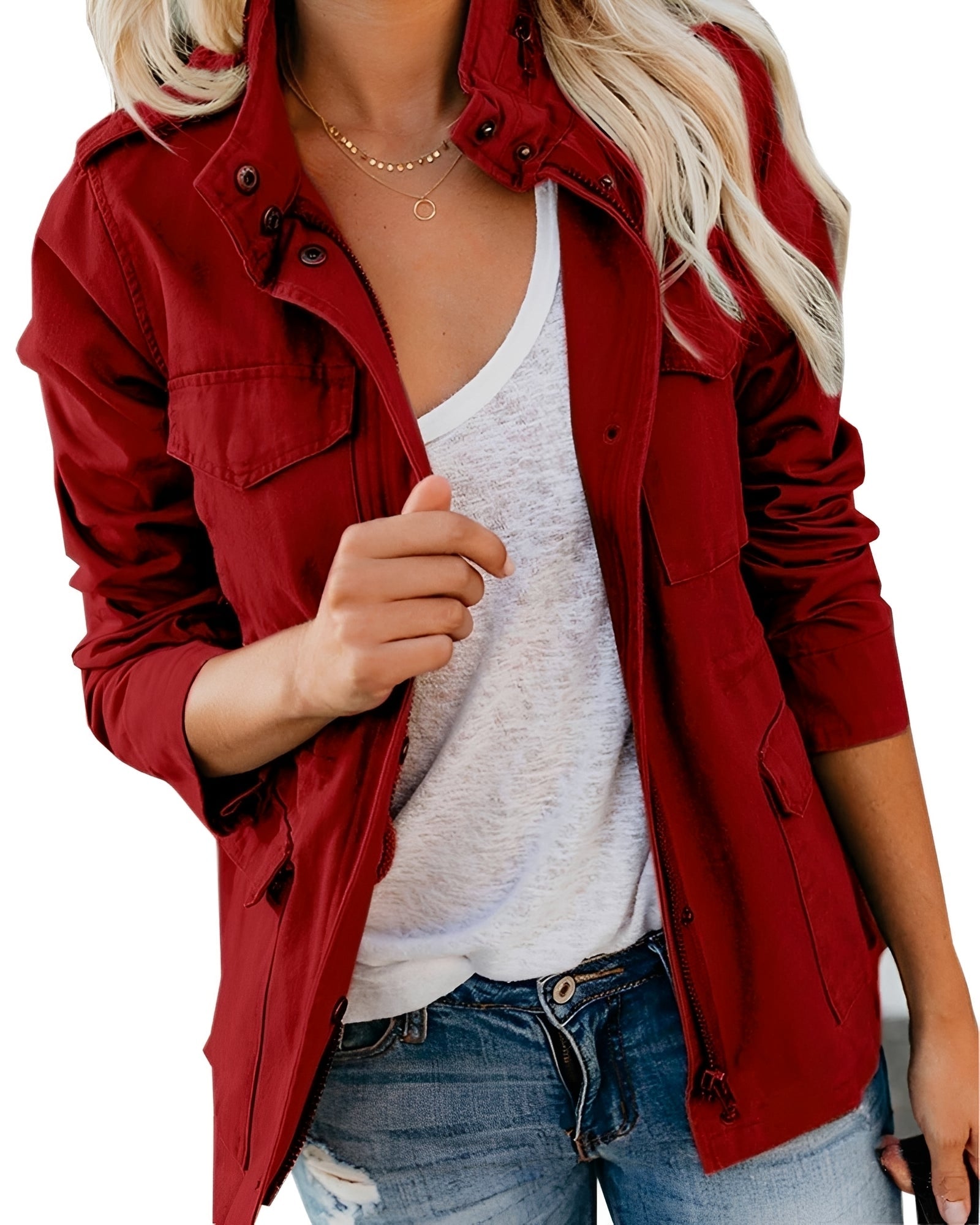 Elodie - Schicke Jacke mit Taschen
