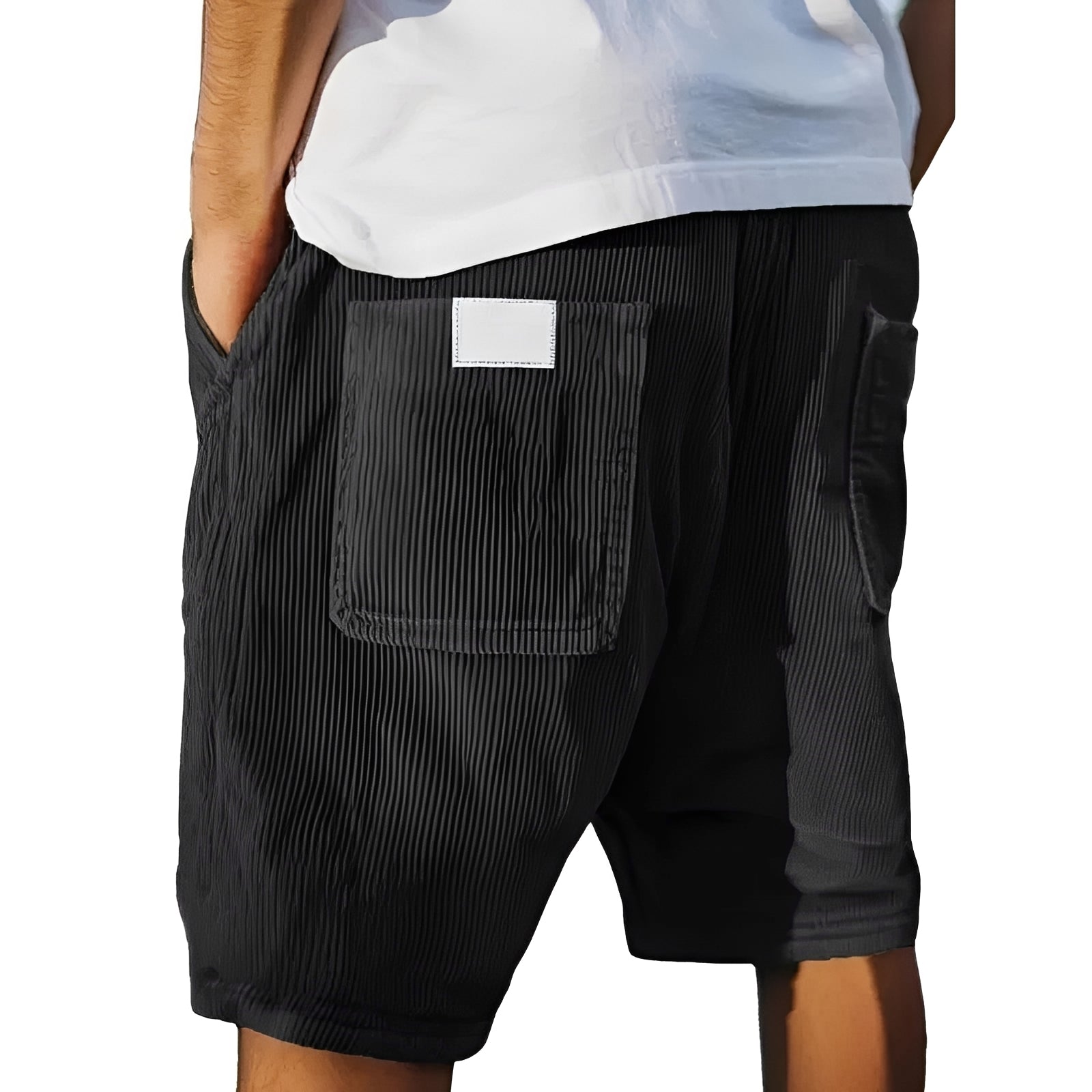 Ritchie - Lässige Shorts im gestreiften Look