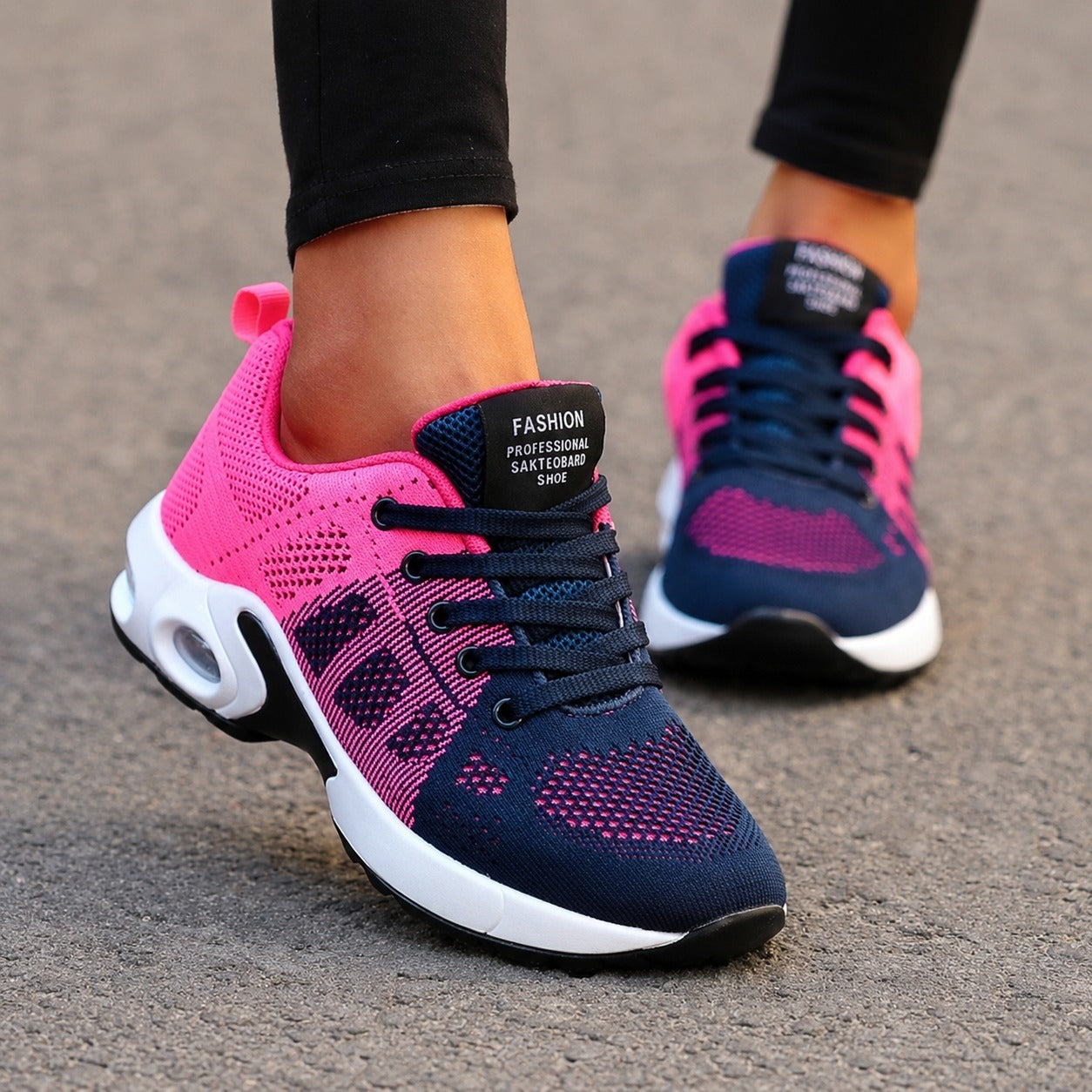 Lina - Bequeme Sneaker mit luftdurchlässiger Polsterung