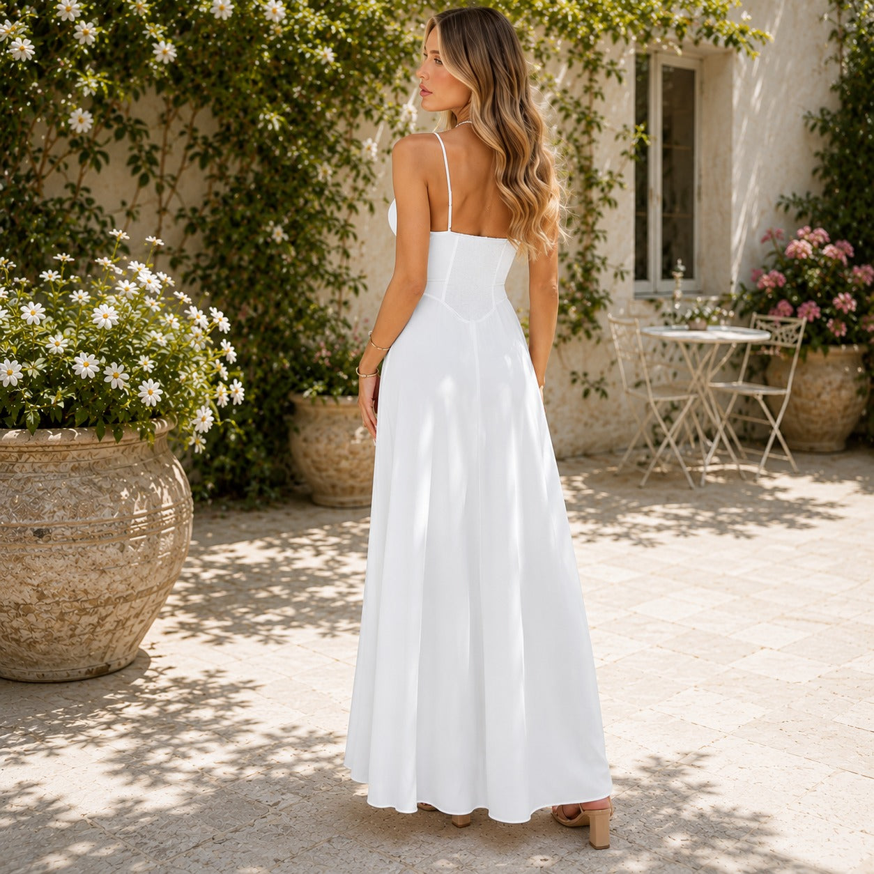 Louise - Elegantes Langes Maxikleid