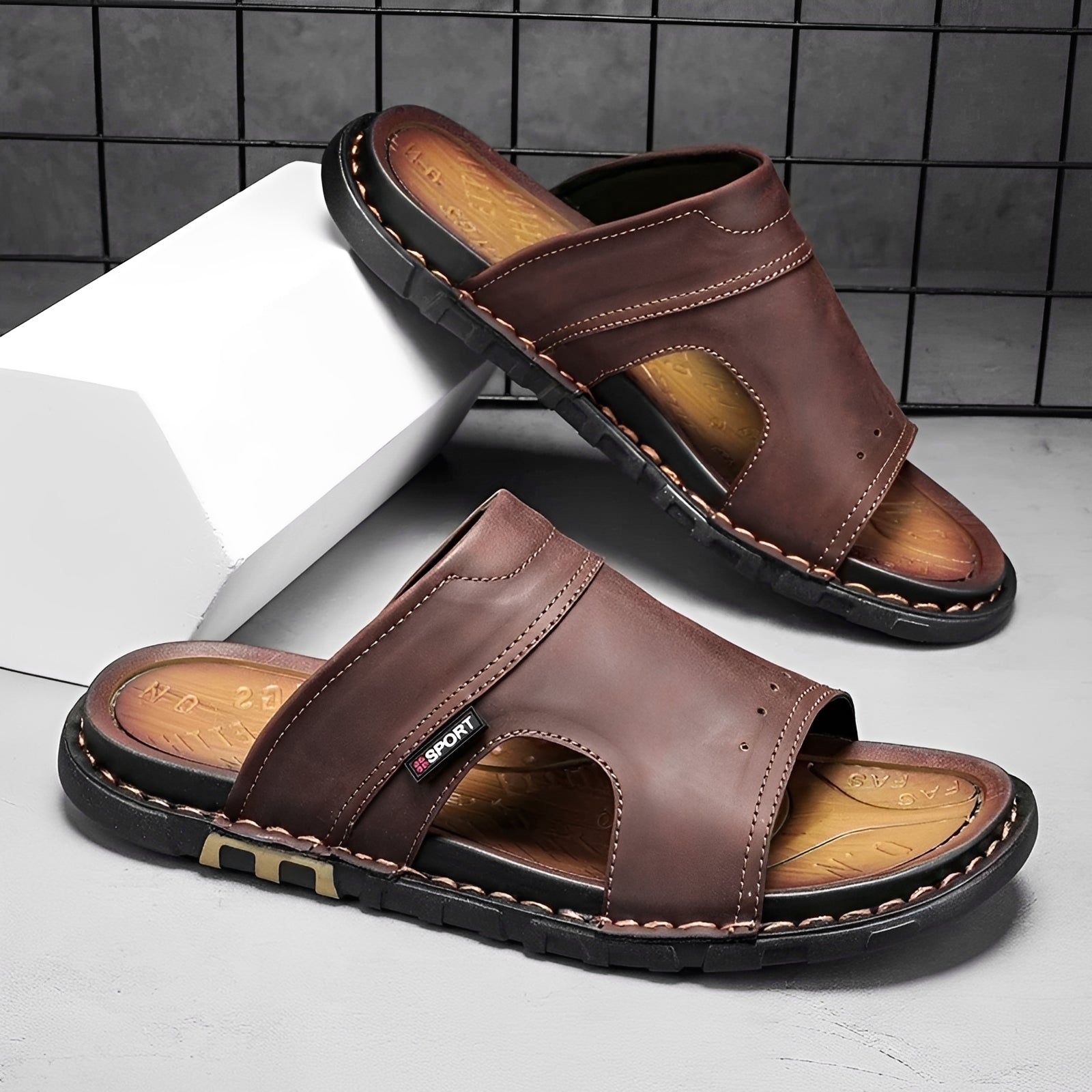 Kent - Komfortable Weiche Sohlensandalen