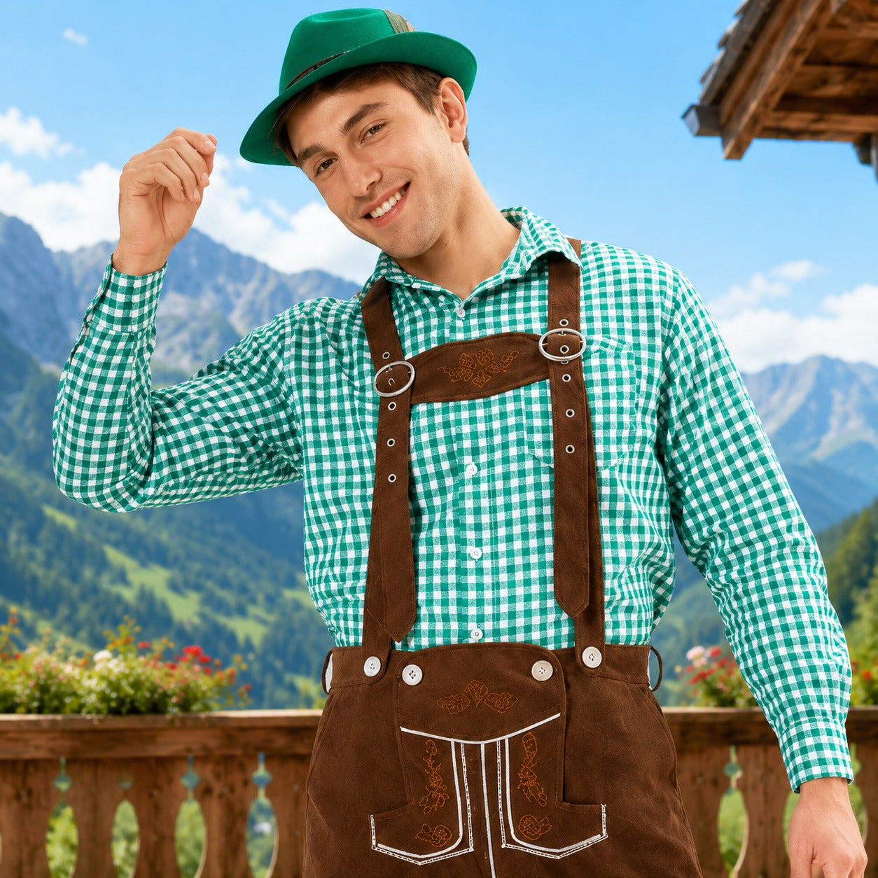 Fernan - Stilvolles besticktes Oktoberfest-Set