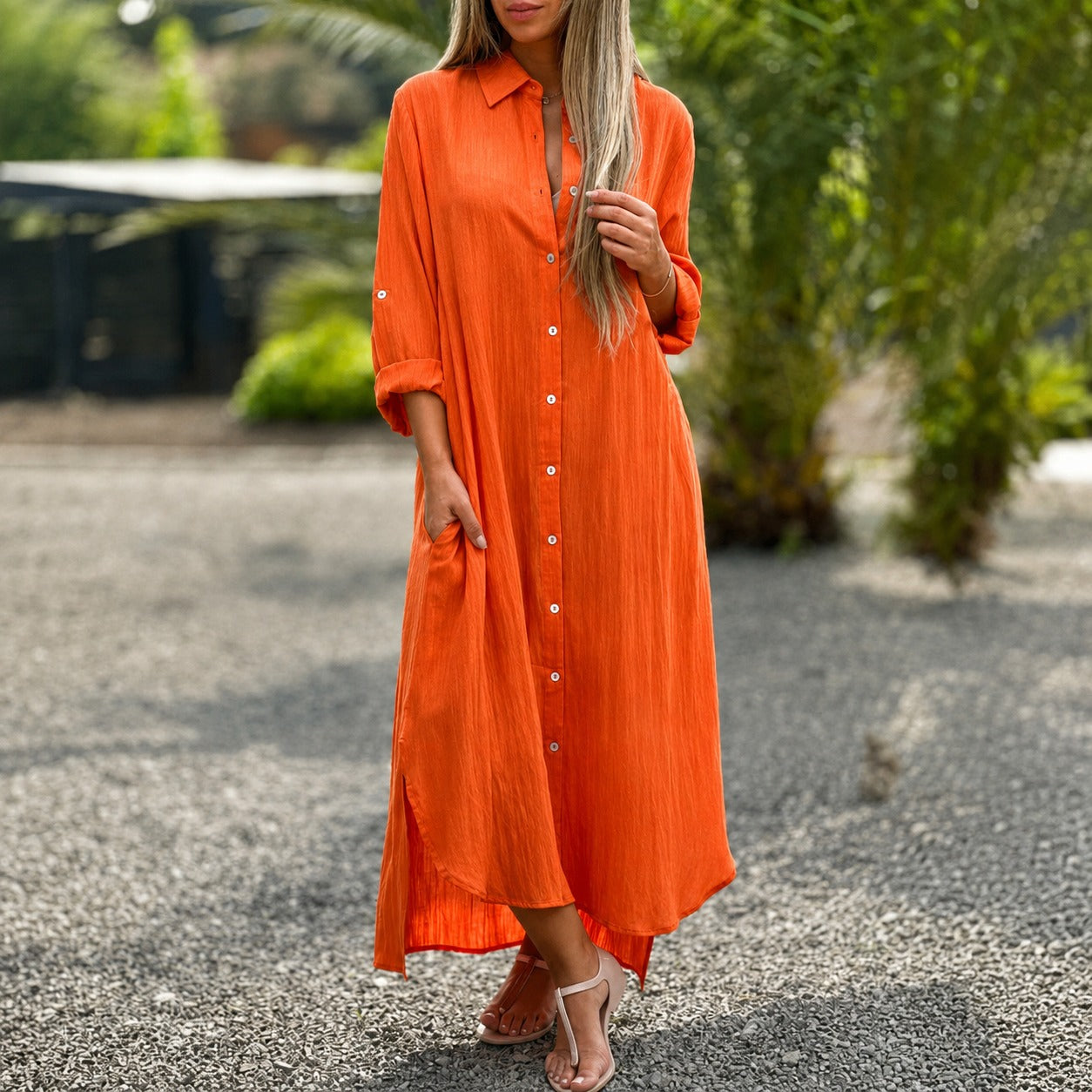 Sharon - Gemütliches Weites Kleid