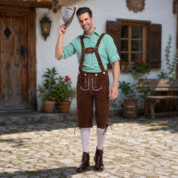 Thomas - Retro-Oktoberfest-Hosenträger-Set