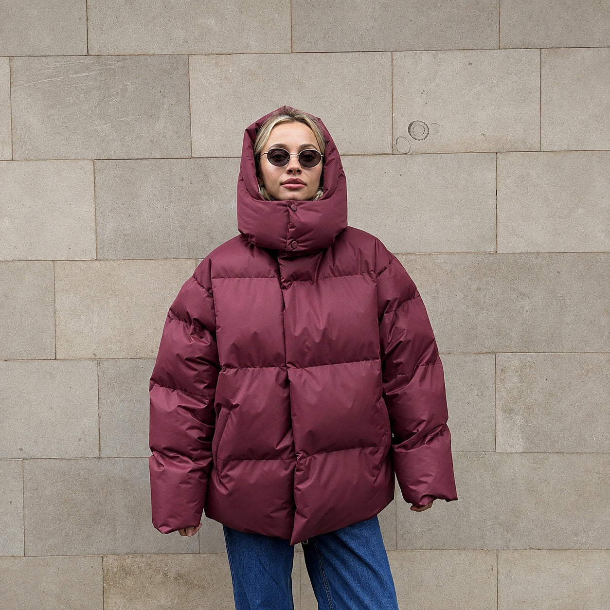 Natalia - Warme Kapuzenjacke