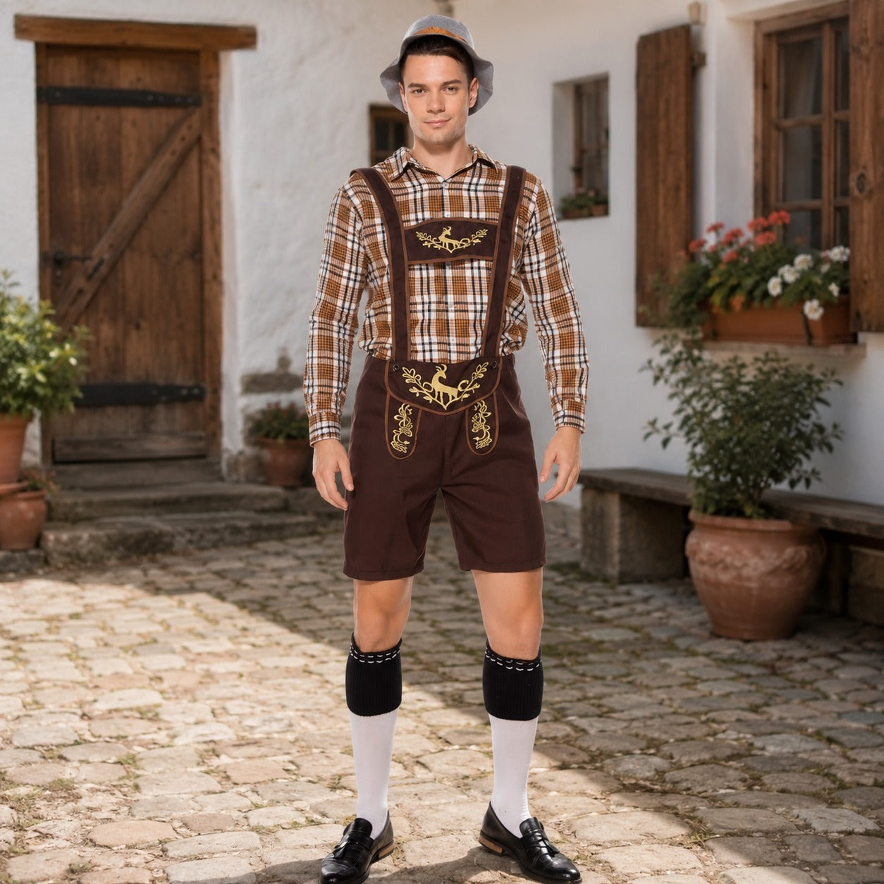 Dalton - Festliches Set mit langen Ärmeln für das Oktoberfest