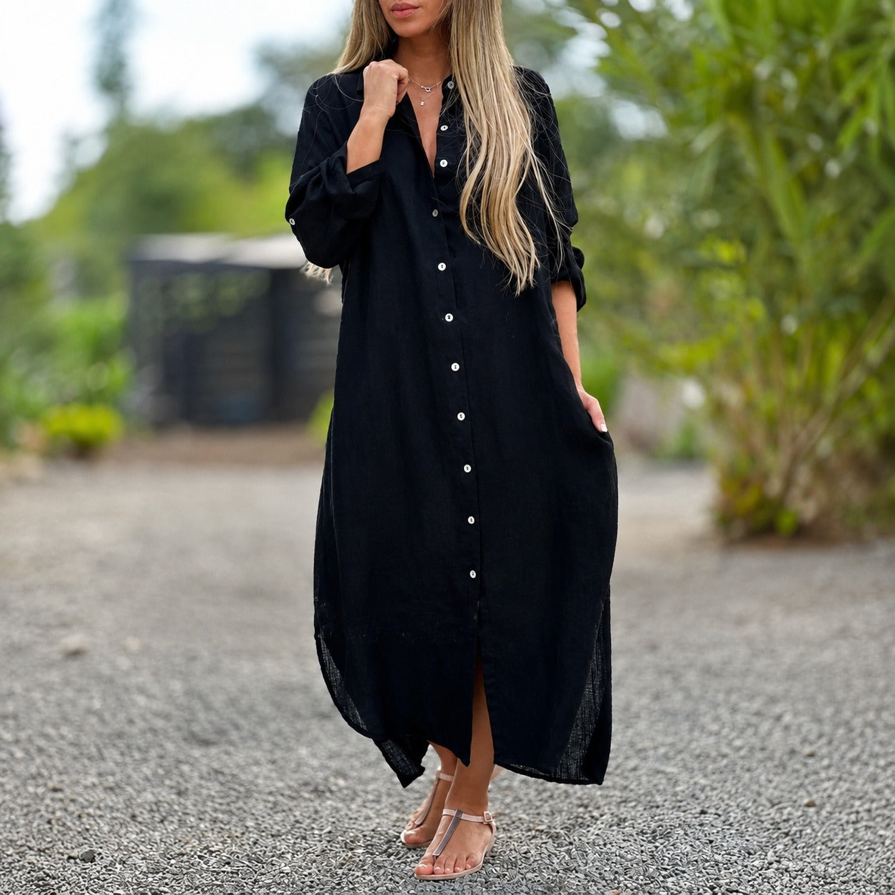 Sharon - Gemütliches Weites Kleid
