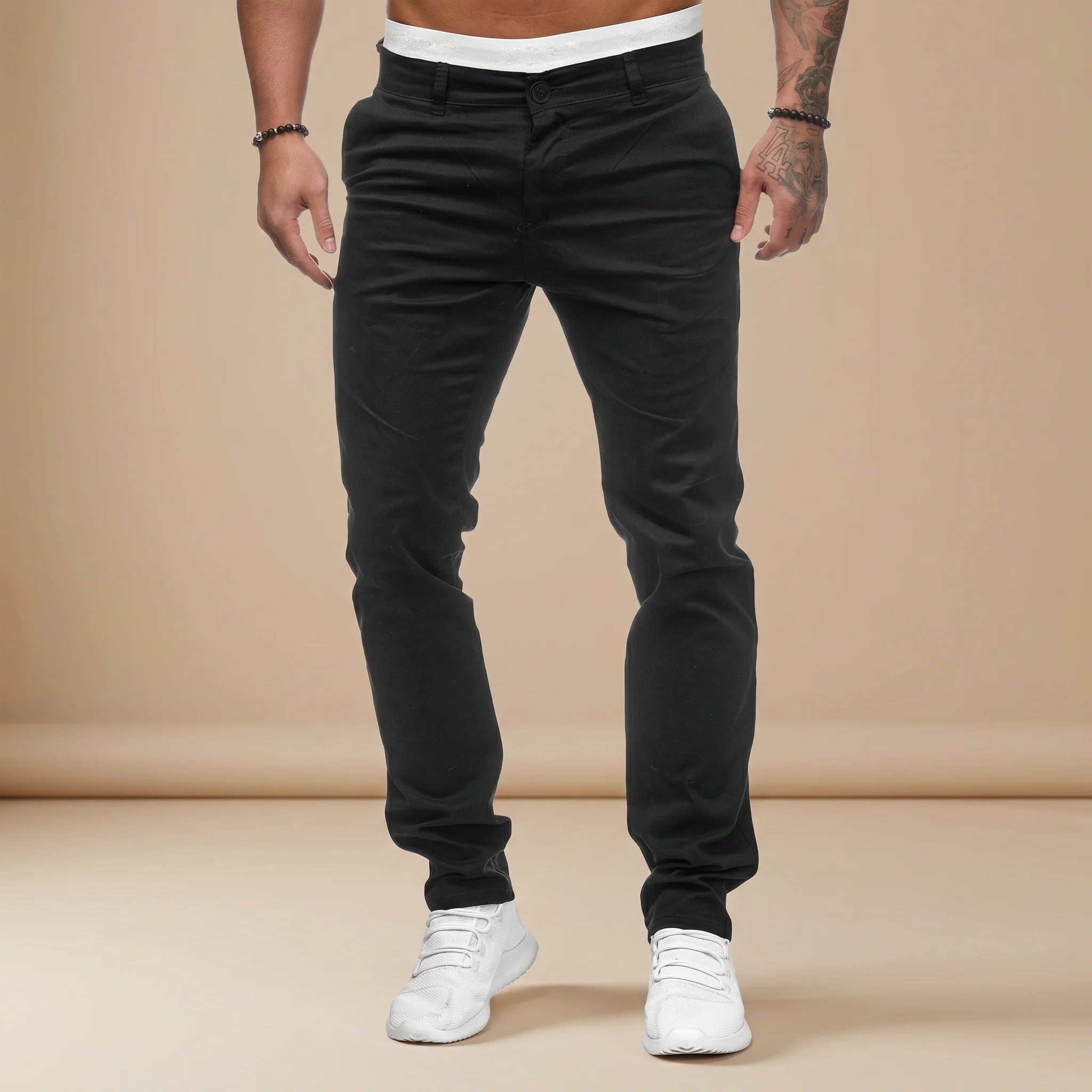 Arjan - Bequeme, schmal geschnittene Hose