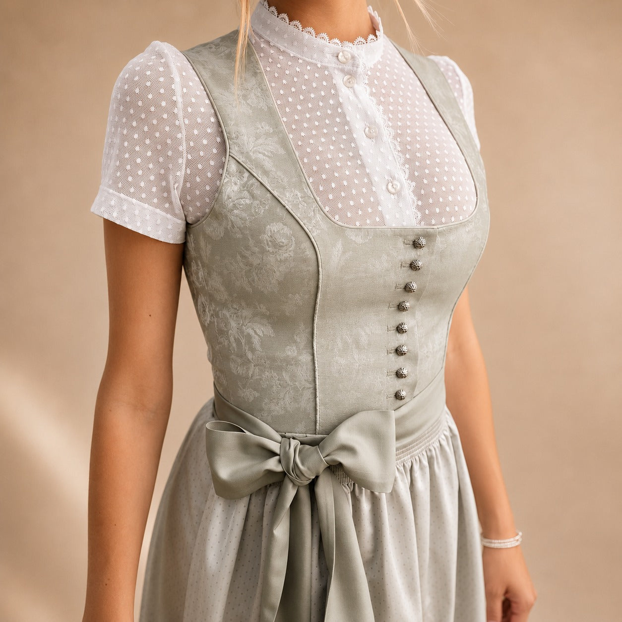 Cora - Klassisches Oktoberfestkleid mit Schleife