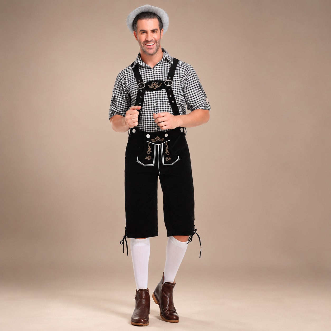 Thomas - Retro-Oktoberfest-Hosenträger-Set