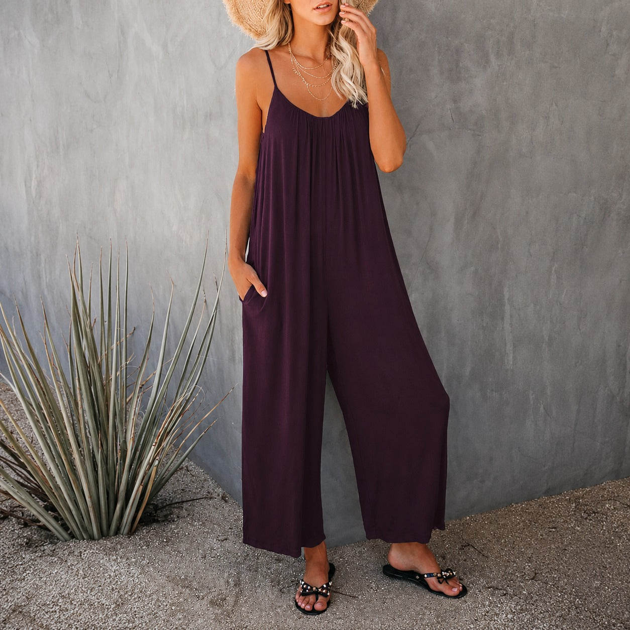 Mahdi - Bequemer Jumpsuit mit Taschen