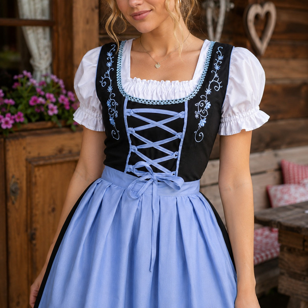 Aysha - Klassisches Oktoberfestkleid im Vintage-Stil