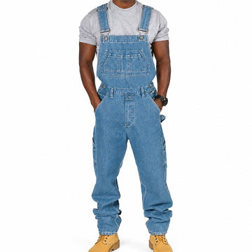 Stefan - Trendige Cargo-Hose mit gewaschenem Look und vielen Taschen