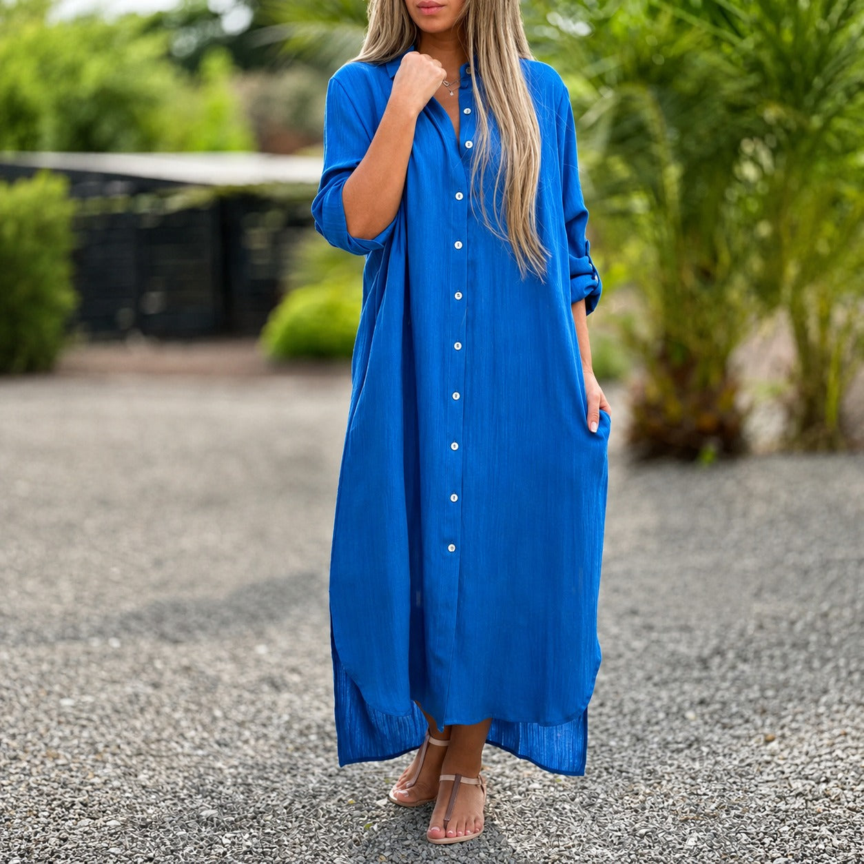 Sharon - Gemütliches Weites Kleid