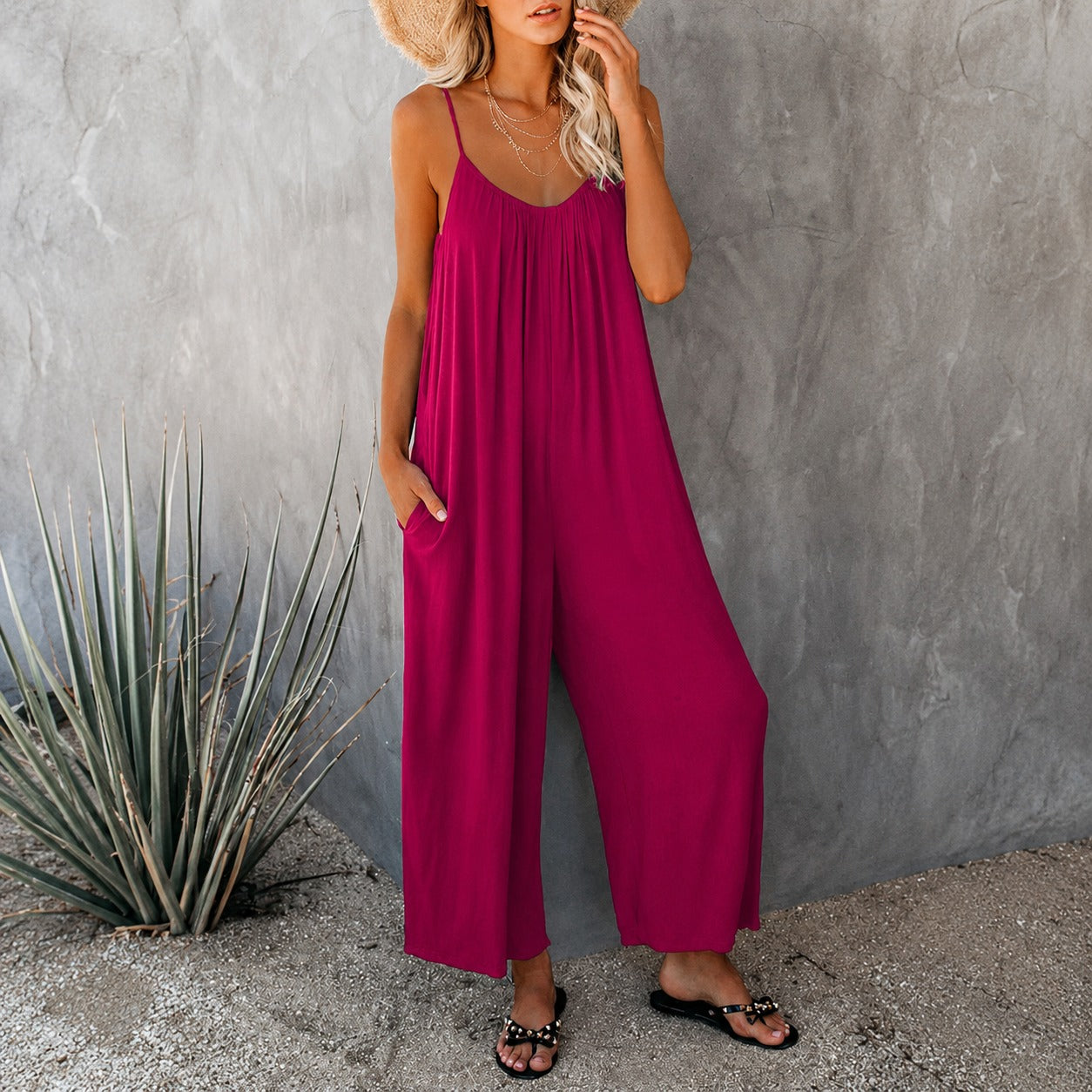 Mahdi - Bequemer Jumpsuit mit Taschen