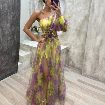 Rowe - Anmutiges Blumen-Maxikleid