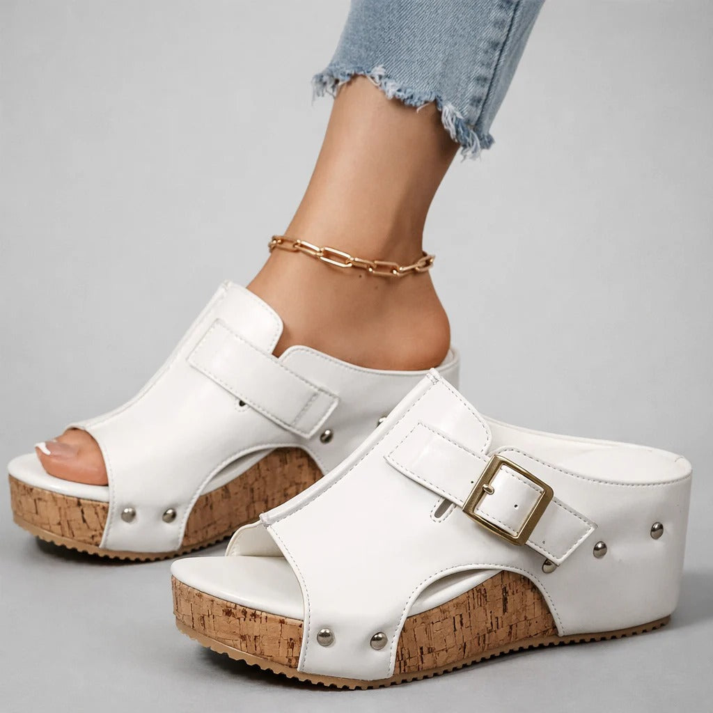 Albie - Stilvolle Plateau-Sandalen