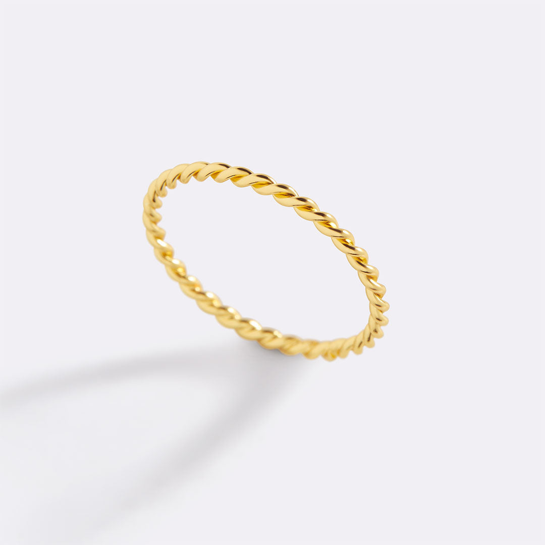 Manon – Flecht-Ring zum Stapeln