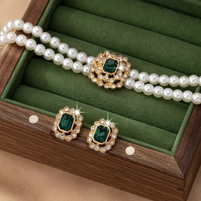 Tamsin – Schmuckset in goldfarbener Verdalle