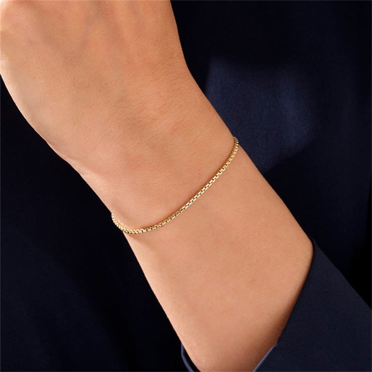 Victoria - Kettenarmband in Gold
