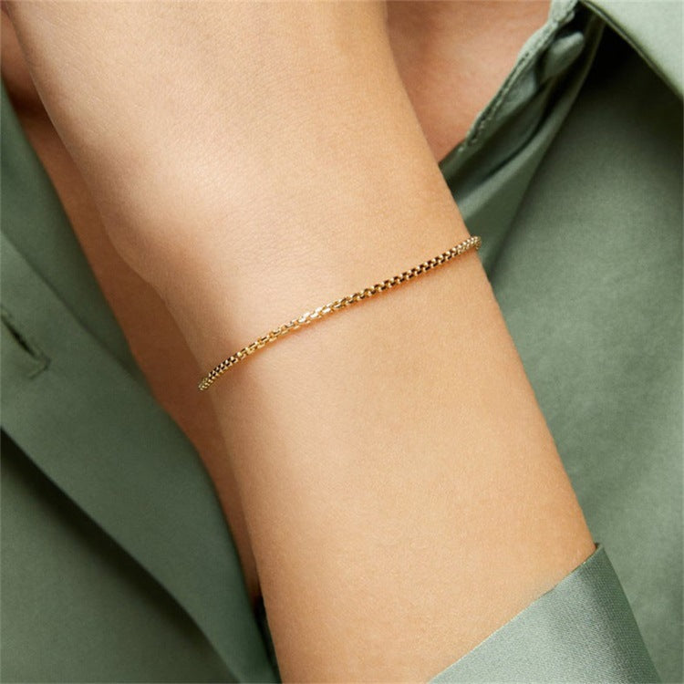 Victoria - Kettenarmband in Gold