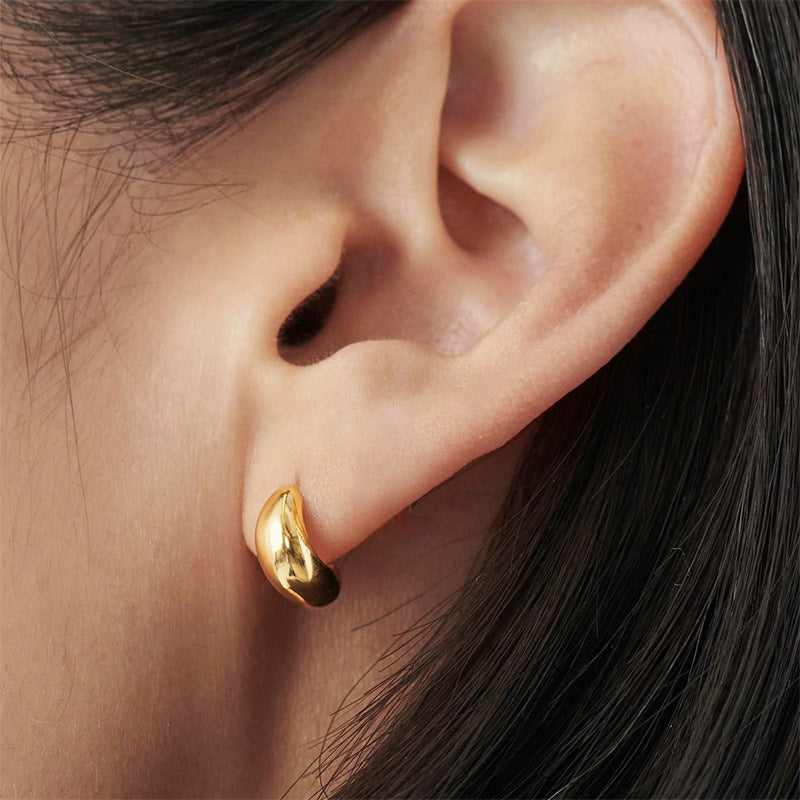 Celeste - Ohrringe in Tropfenform aus Gold