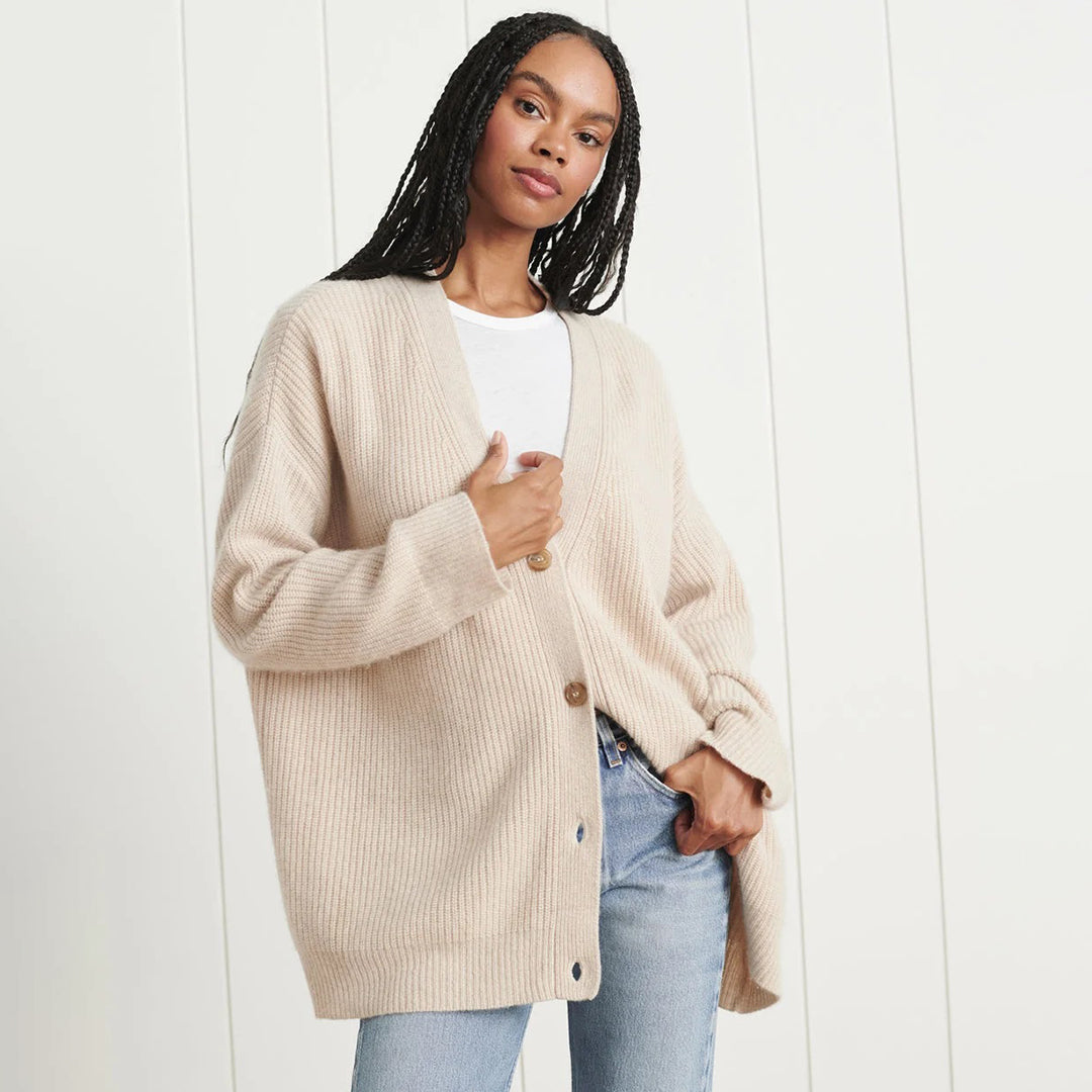 Leah - Oversized Cardigan für Damen