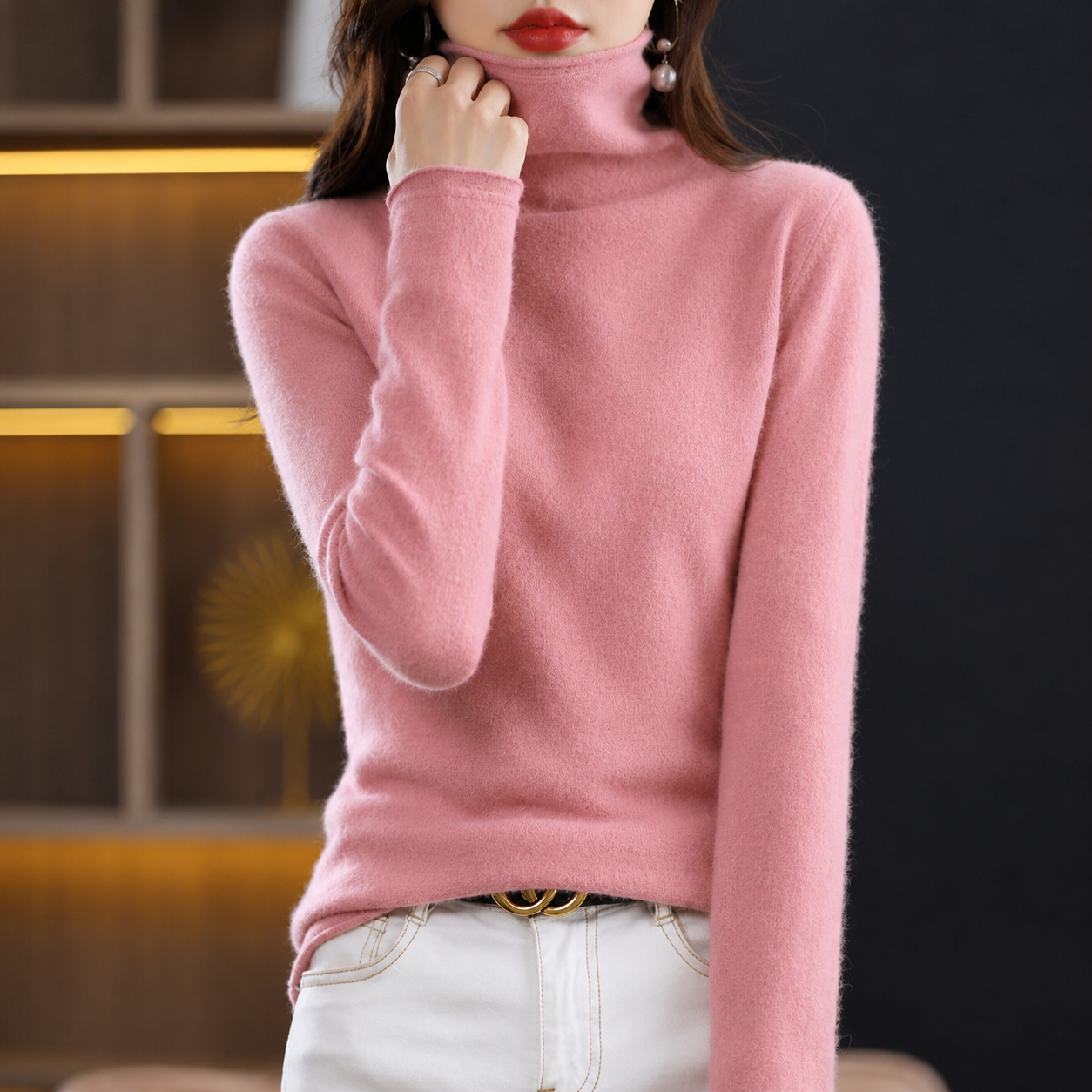 Akainu - Schicker Rollkragenpullover