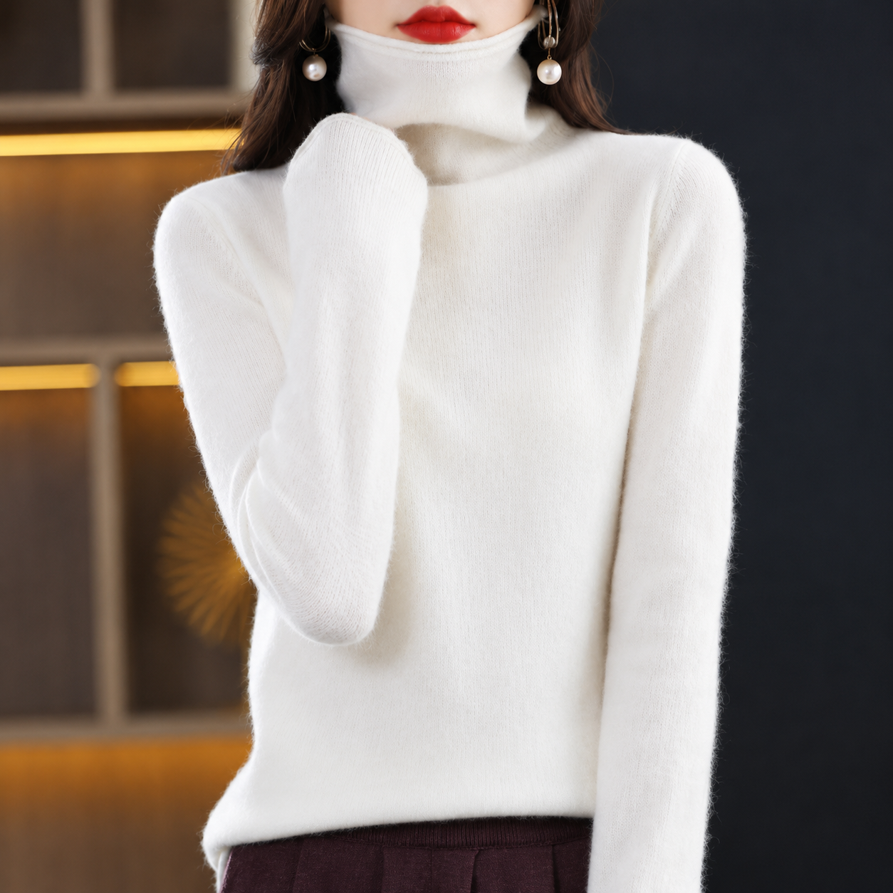 Akainu - Schicker Rollkragenpullover