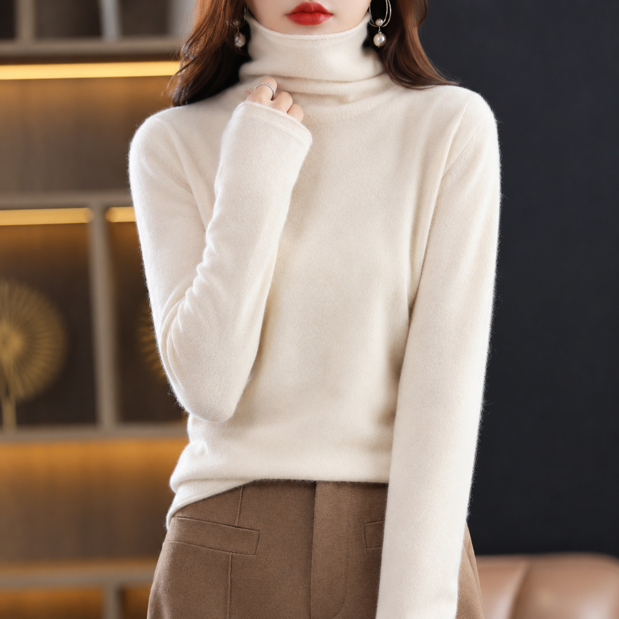 Akainu - Schicker Rollkragenpullover