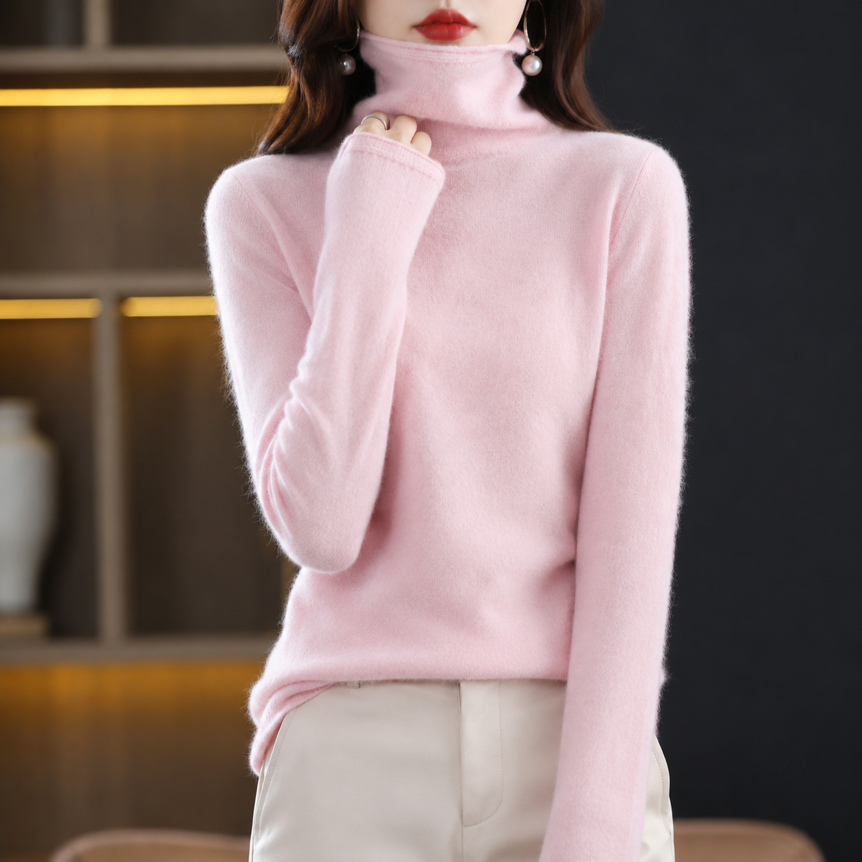Akainu - Schicker Rollkragenpullover