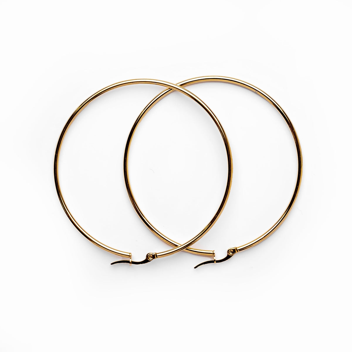 Camille – Elegante goldene Creolen