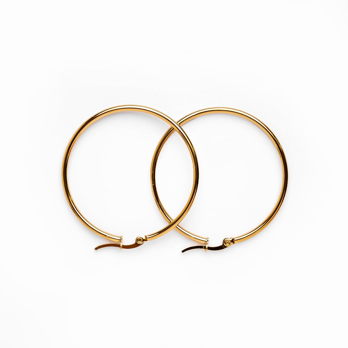 Camille – Elegante goldene Creolen