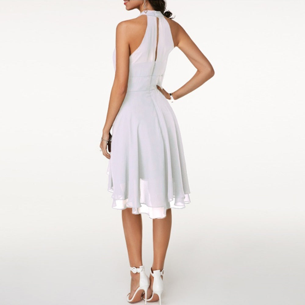 Loren - Elegantes Kleid mit Rüschen