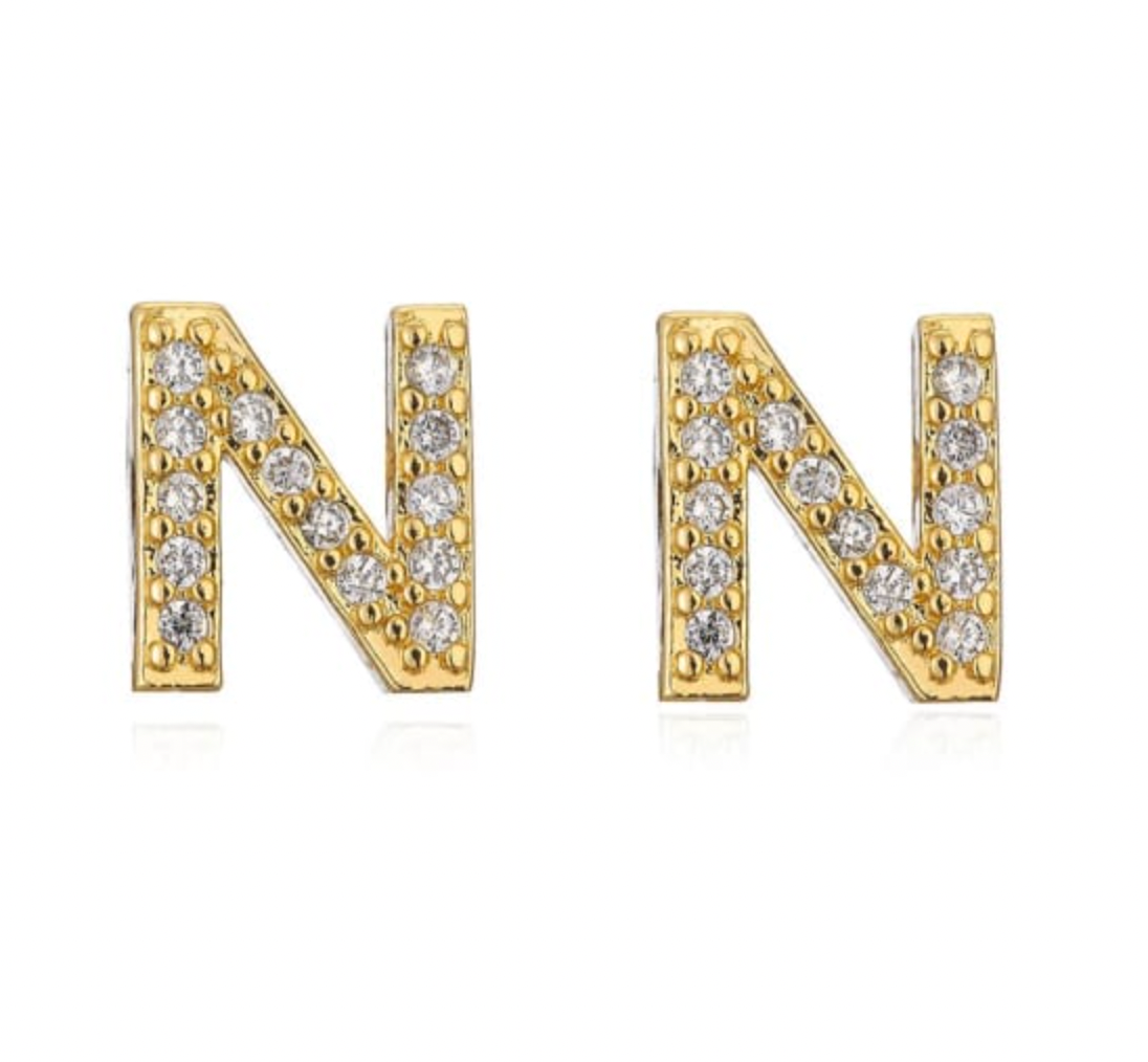 Taylor – Initialenohrringe