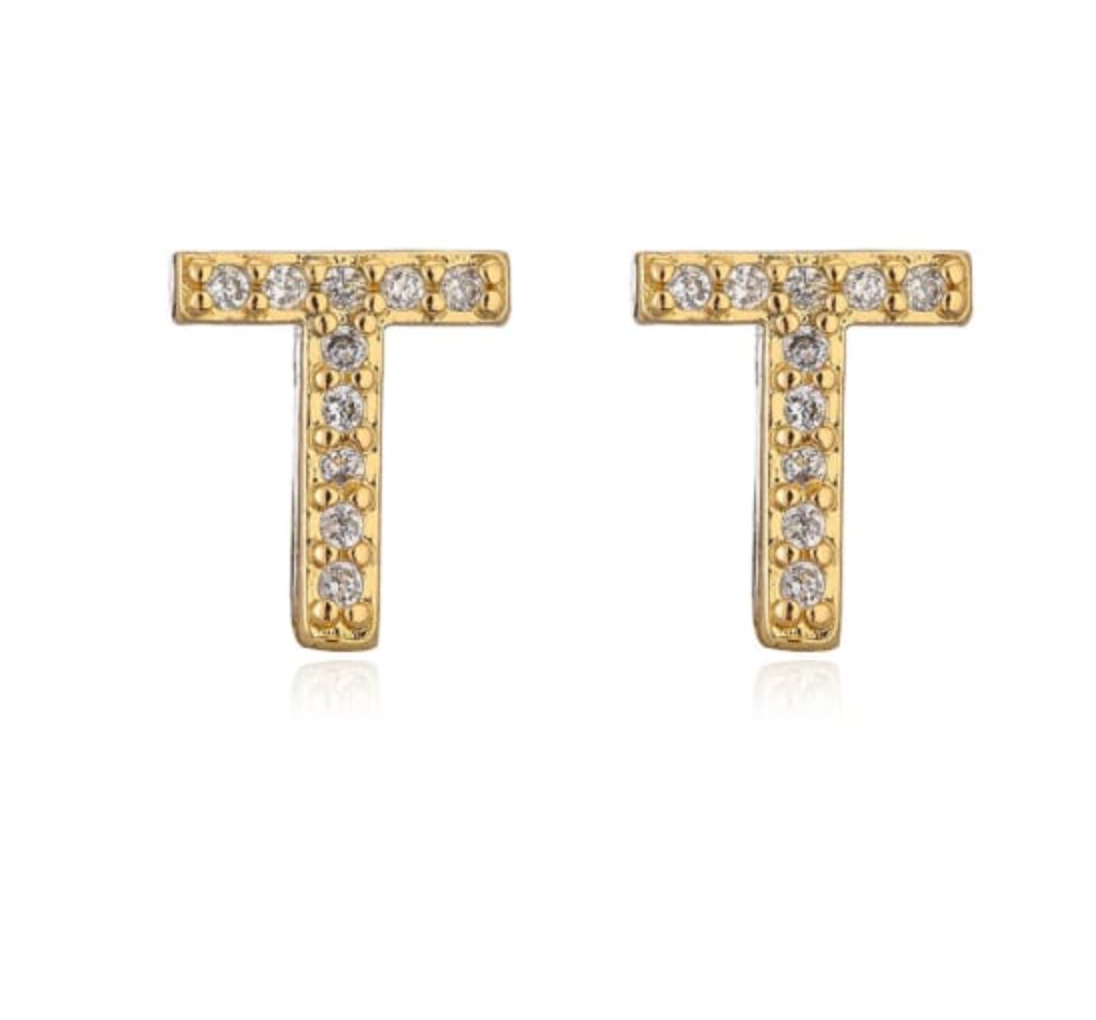 Taylor – Initialenohrringe