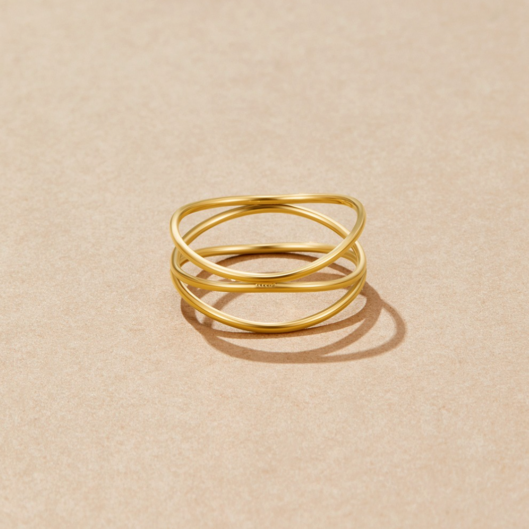 Chris – Unendlicher Ring in Gold