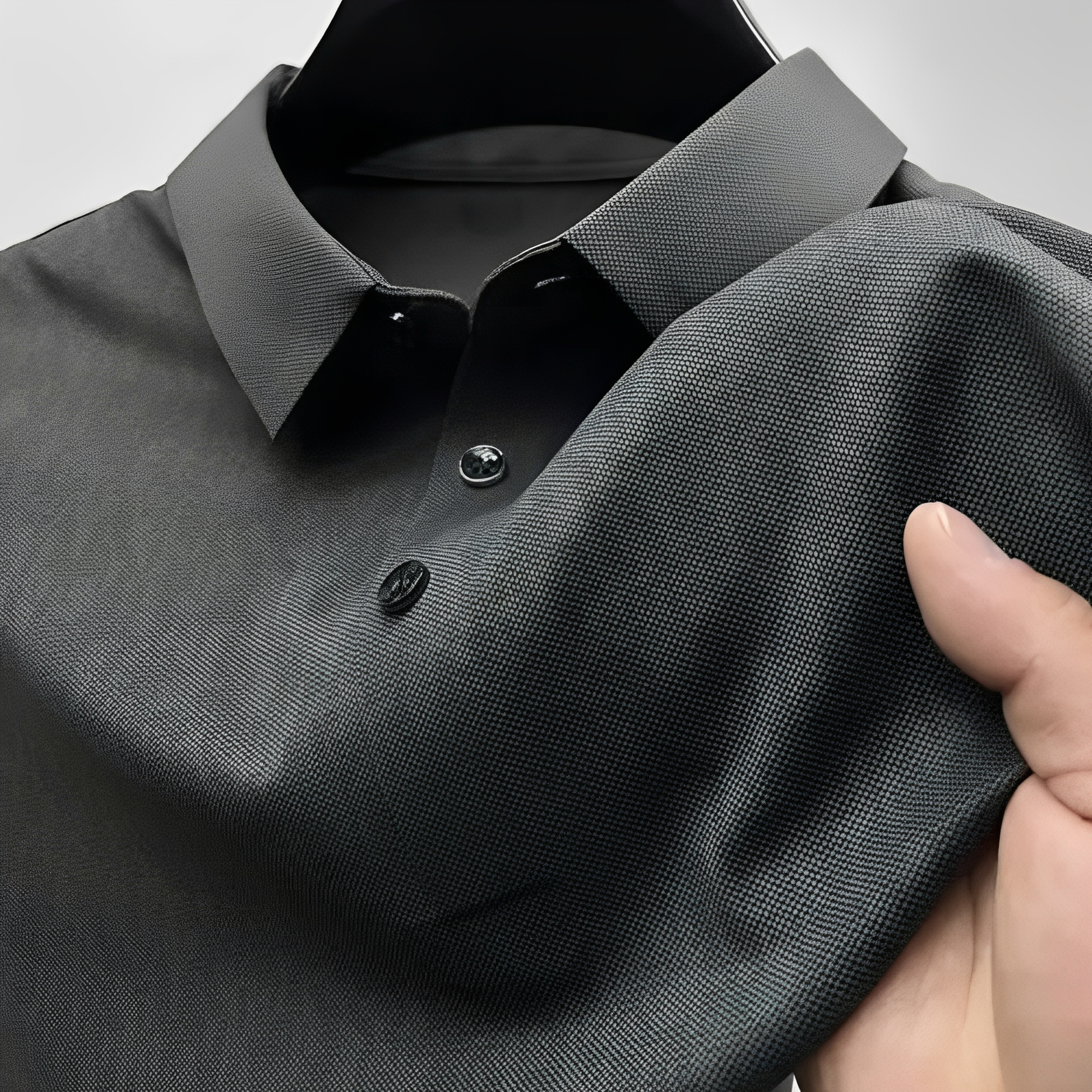 Zack - Lockeres Poloshirt mit Muster für Herren
