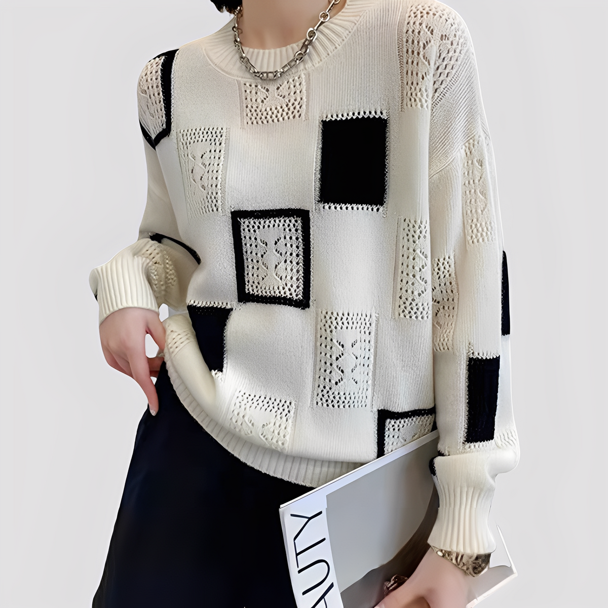 Christal - Eleganter und komfortabler Pullover für Damen