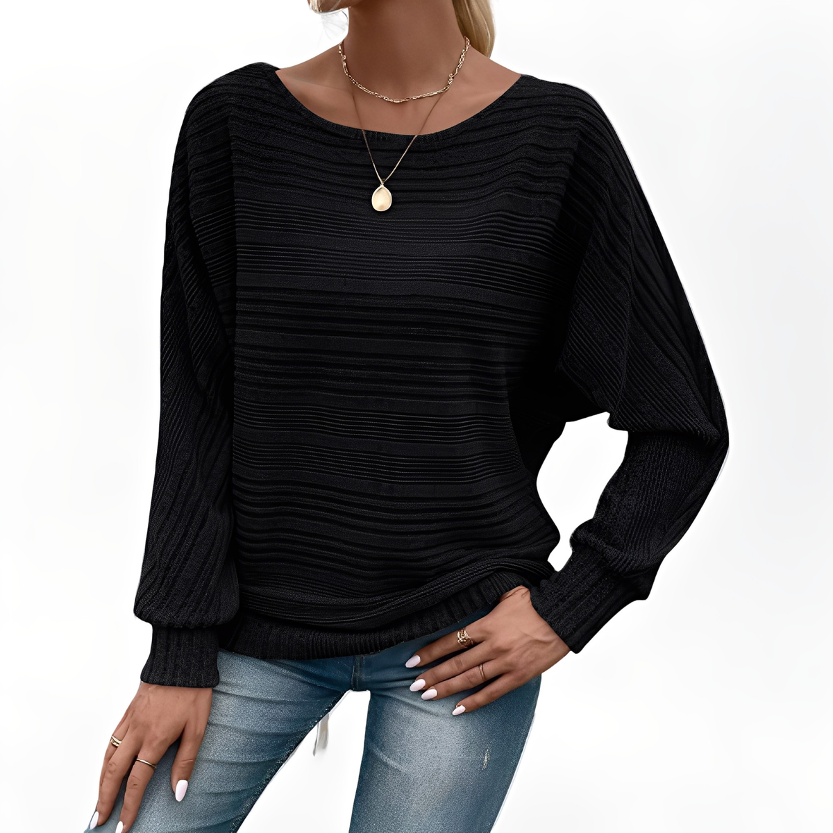 Eleanore - Gemütlicher Streifenpullover