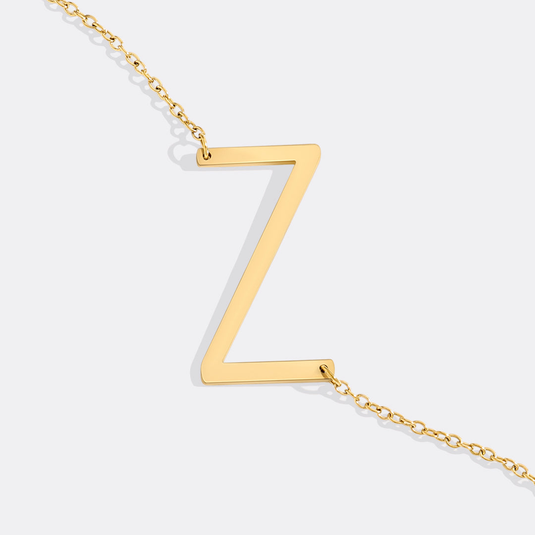 Inez – Kette mit individuellem Anfangsbuchstaben