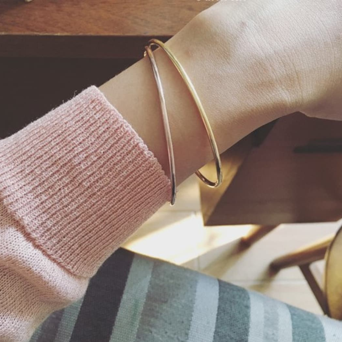 Klassisches Armband - Gleitschmuck in Gold