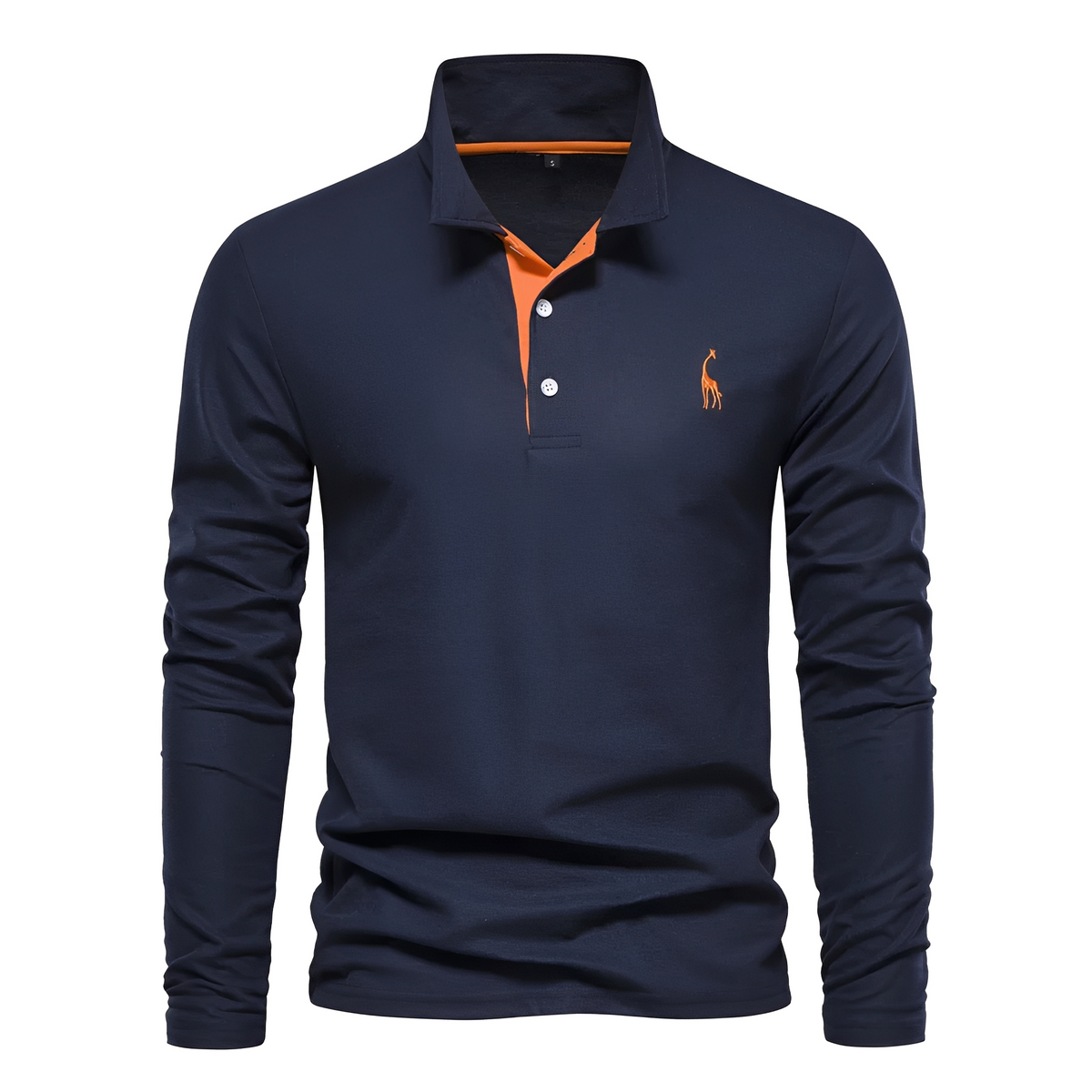 Antoine - Herren-Poloshirt mit langen Ärmeln für den Alltag