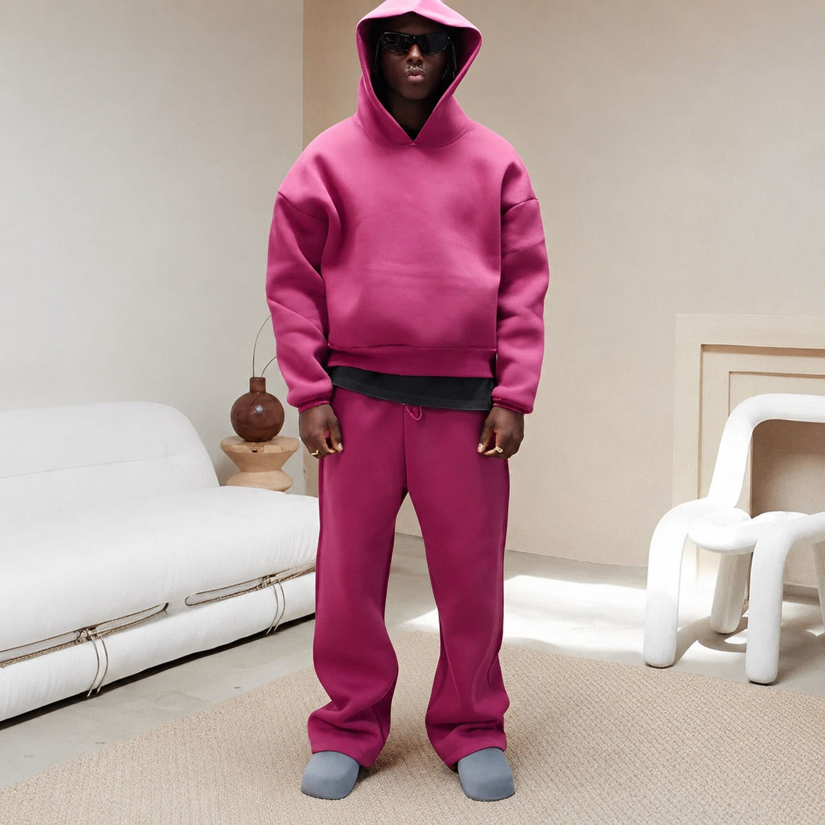 Marco - Lässiges Set mit großem Hoodie für Herren