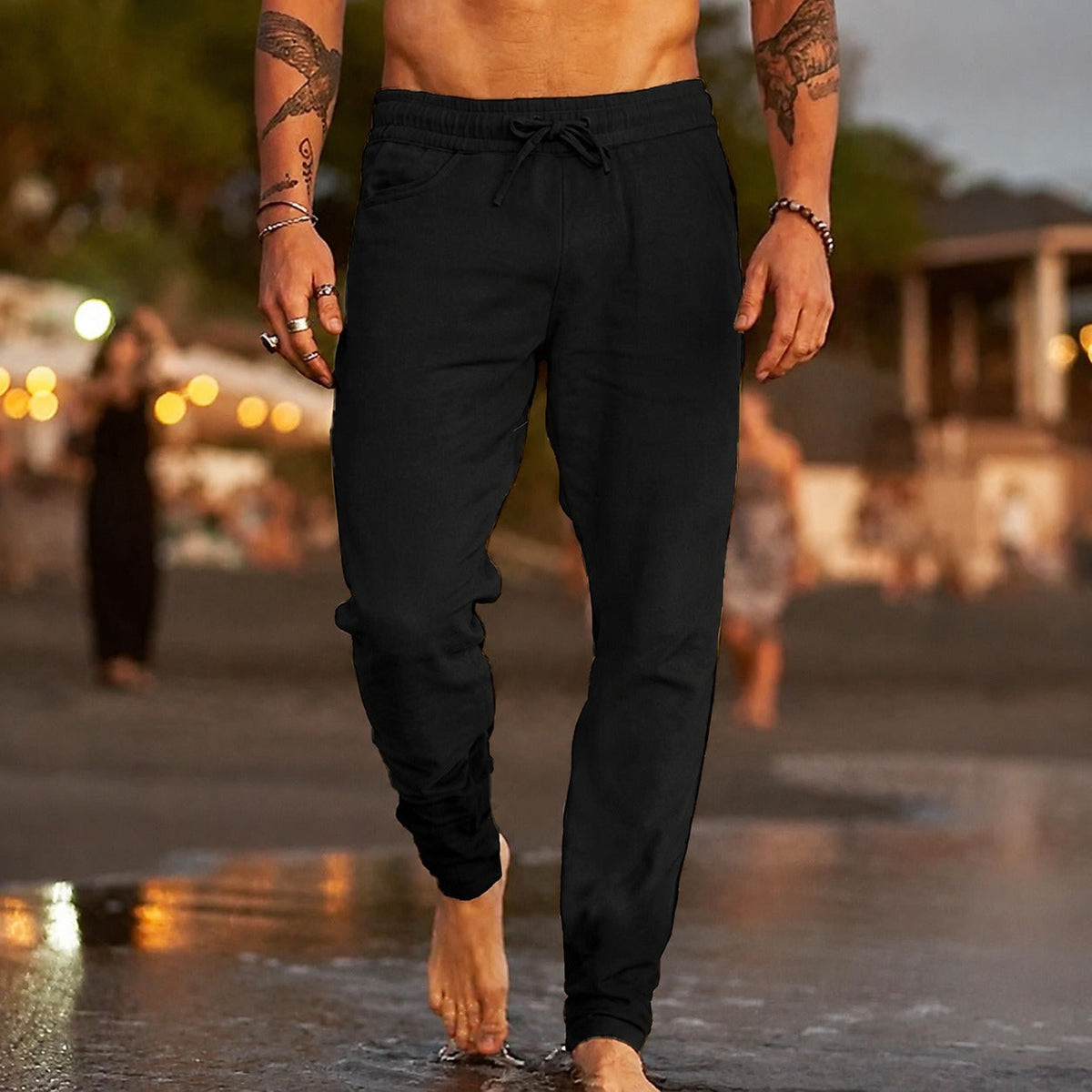 Bequeme und lässige Herrenhose mit gutem Sitz