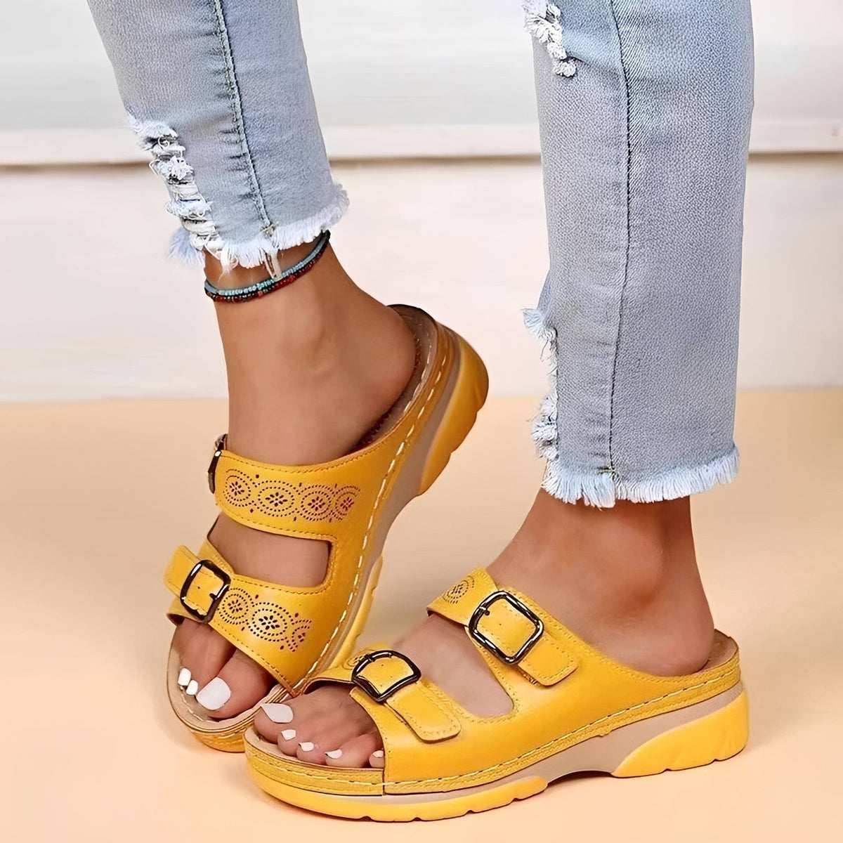Comfyflex - Sandalen mit zwei Verschlüssen