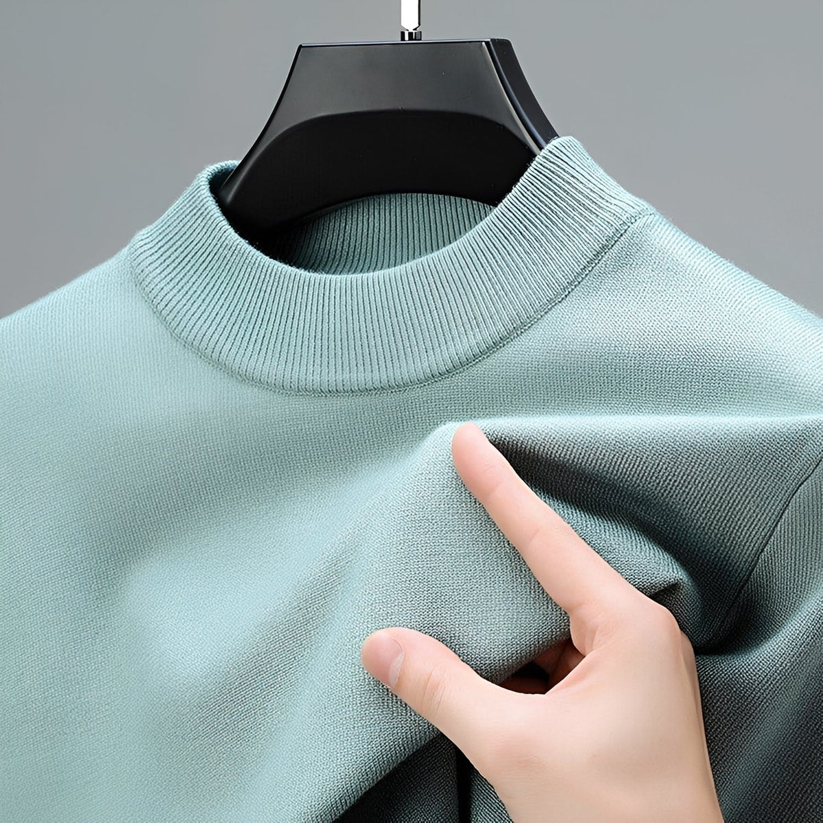 Giorgio - Komfortabler Herrenpullover mit Bund