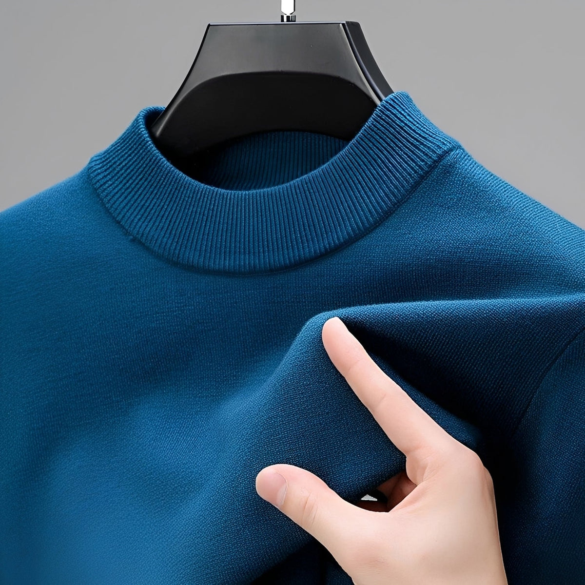 Giorgio - Komfortabler Herrenpullover mit Bund